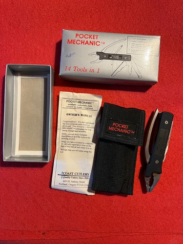 Ancien couteau pocket mechanic - ancien,