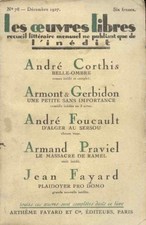 Les oeuvres libres n°78 |