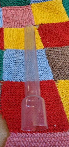 Ancien verre lampe - verre, pétrole