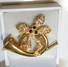 Broche Pin En Rhinestones De