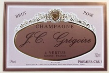 GRÉGOIRE J.-C. - ÉTIQUETTE