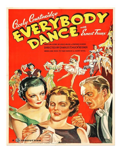 Affiche danse vintage art - danse,
