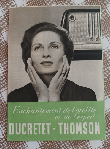 Ancien catalogue depliant - catalogue,