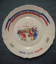 Assiettes commemoratives "La Révolution Française" collection