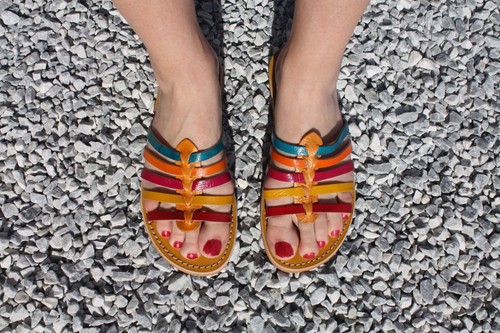 Sandales été femme cuir - femme,