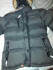 Doudoune Gris Foncé 