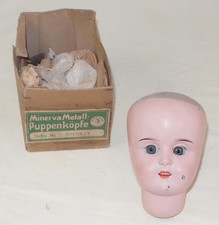 MINERVA - Tête de poupée en