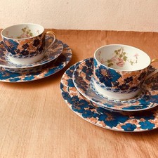 Lot de 2 assiettes soucoupe