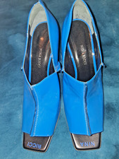 Neufs/ 100% cuir verni blue /