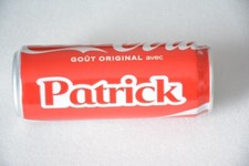 COCA COLA 1 can PATRICK France