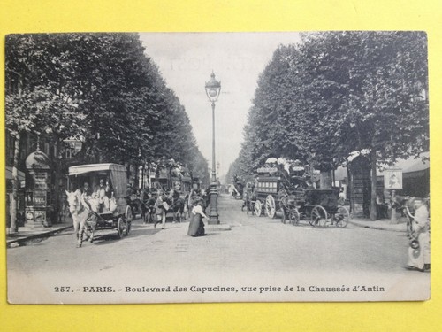 Cpa paris transport - cpa,