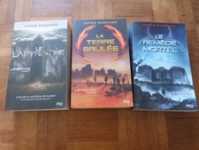 Lot de 3 livres trilogie L'EPREUVE - le labyrinthe ... - James DASHNER