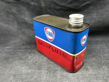 Ancien bidon d’huile Fina 