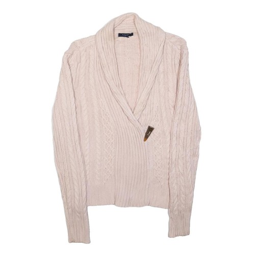 Chaps pull cardigan - chaps, beige