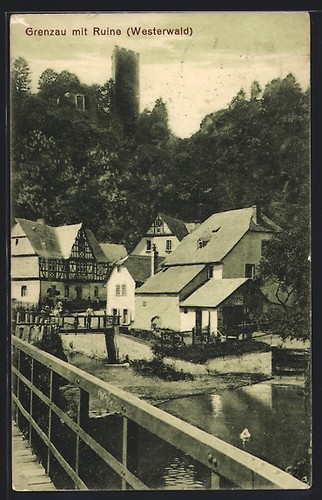 Carte postale grenzau - grenzau, /