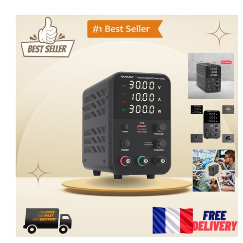 Alimentation 30v 0 10a - 0-30v, 0-10a
