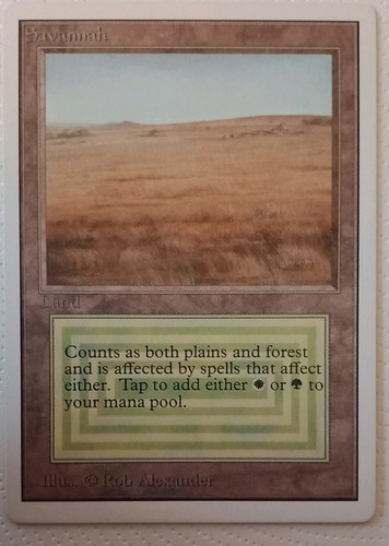 Savannah mtg double land - savannah,