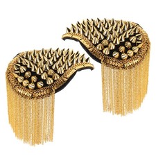  2 Pcs Épaulettes Insigne