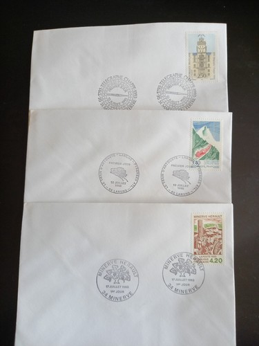 Enveloppes jour t - jour, mbre