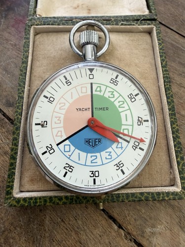 Vintage heuer yacht timer - yacht,