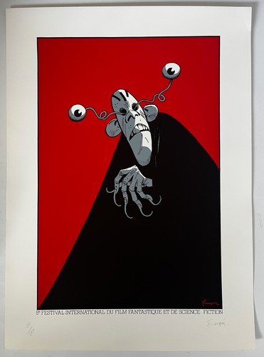 Franquin serigraphie signee - franquin,