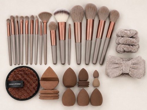 Pinceaux maquillage - pinceaux,