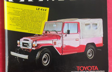 Publicité de presse:  Automobile le 4x4 TOYOTA Land Cruiser C'est Fantastique