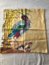 Housse de coussin Vintage décor Oiseau Peint à la main 39cm X 40cm (DIV026)