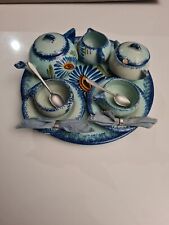 LA DINETTE POUPÉES ANCIENNE ANCIEN SERVICE MINIATURE JOUET COFFRET BRETAGNE 