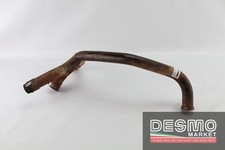 Horizontal exhaust collector