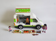 Playmobil 70134 Camion Ambulant Épicerie Marché Ferme Figurines Fruits Légumes