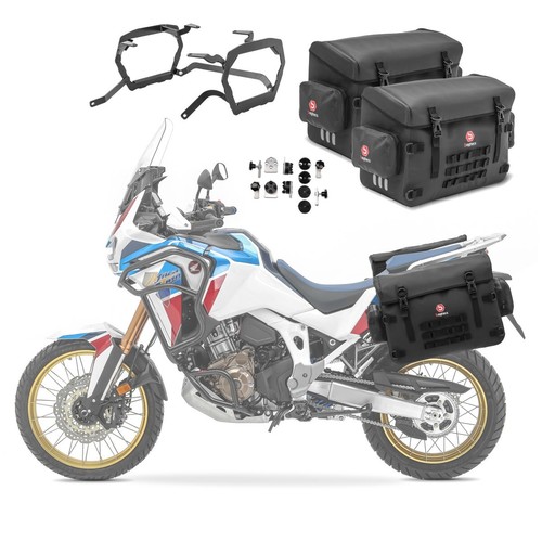 Valises latérales moto - 2x,