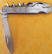  couteau publicitaire champagne ROLAND FLINIAUX