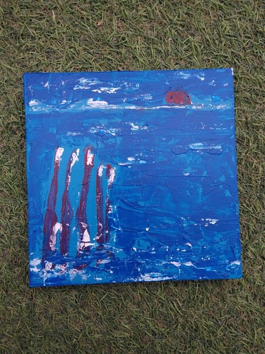 Peinture huile sur toile - peinture,