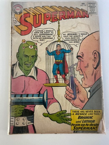 Superman comic 1963 - comic, #167