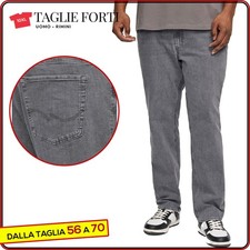 Jack & Jones jeans black plus size stretch trousers for men over. Big and tall.