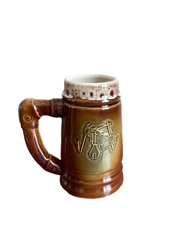 Chope bière ancienne - chope,
