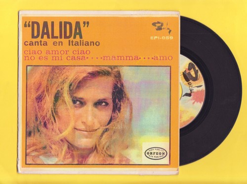 Dalida pressage mexique - dalida,