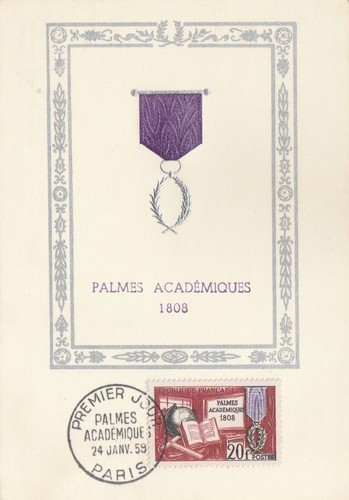 Carte maximum 1er - ,
