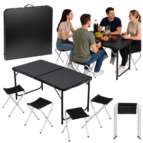 Table camping pliable lean - table, de