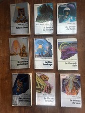 super-fiction Albin Michel lot 9 romans Henneberg, dickson, Lumley, Farmer ...