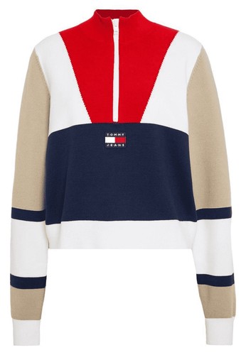 Pull colorblock tommy hilfiger - pull,