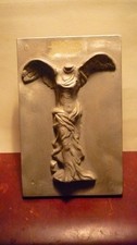 sculpture victoire de samothrace déesse Niké fonte aluminium 12.5 x 19.5 cm