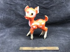 Ancien jouet pouet BAMBI de WALT DISNEY 1970 en état de marche / VINTAGE