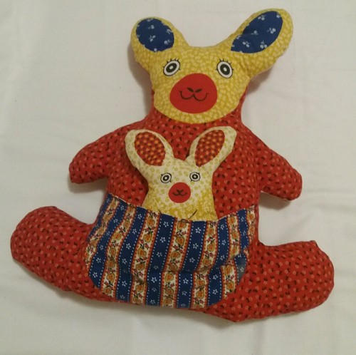 Peluche vintage kangourou - peluche,