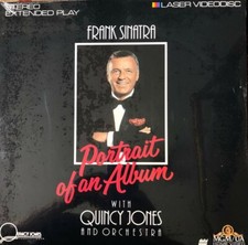 FRANK SINATRA Portrait of an Album/Quincy Jones  SEALED, NEVER OPENED ,LASERDISC
