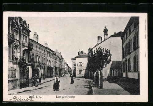 Cpa duss langestrasse - duss, l.,