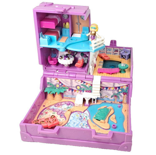 Vintage polly pocket - polly, surf'n