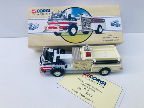 Corgi pompier camion - corgi,