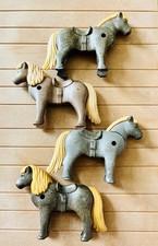 Playmobil Lot de 4 Poneys